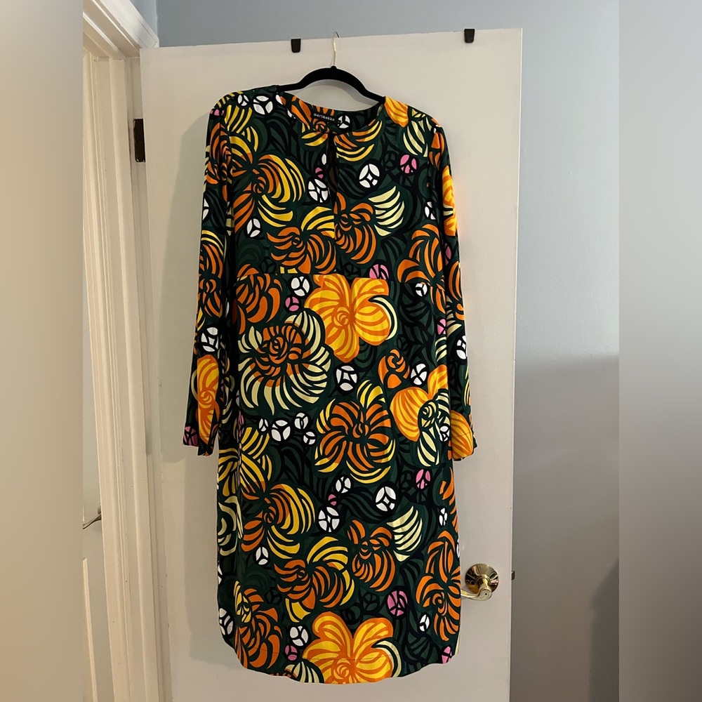 Marimekko long sleeved sheath